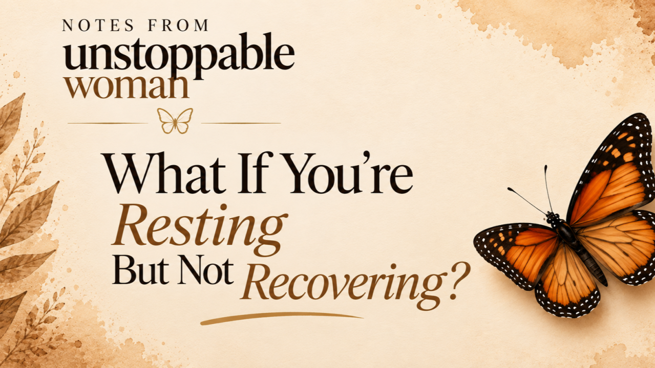 What If You’re Resting But Not Recovering?